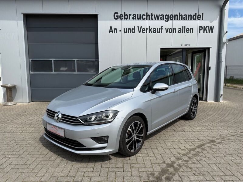 Silber Gebraucht 2016 VW Golf Sportsvan Allstar Van / Kleinbus | 12.500 € (Fairer Preis) - Bild 1/4
