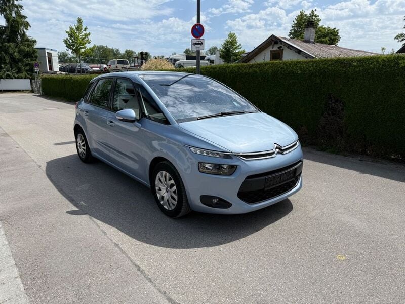 Blau Gebraucht 2014 Citroën C4 SpaceTourer Seduction Van / Kleinbus | 4.999 € (Superpreis) - Bild 1/4