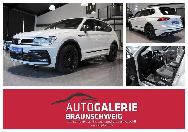 Weiß Gebraucht 2021 VW Tiguan Allspace R-line SUV | 26.950 € (Superpreis) - Bild 1/4