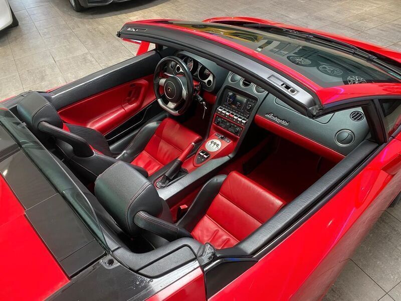 Gebraucht Lamborghini Gallardo 560 PS (411 kW) 2009 Rot Cabrio