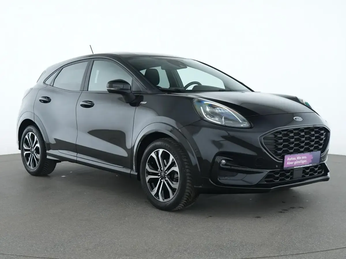 Gebraucht Ford Puma ST-Line 125 PS (91 kW) 2022 Obsidian schwarz SUV