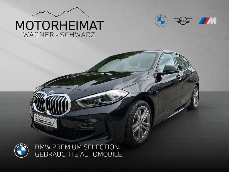 Schwarz Gebraucht 2022 BMW 118 M Sport Kleinwagen | 19.860 € (Superpreis) - Bild 1/4