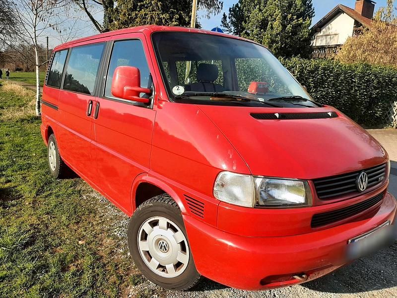 Używany VW T4 Classicline 1998 Czerwony Van