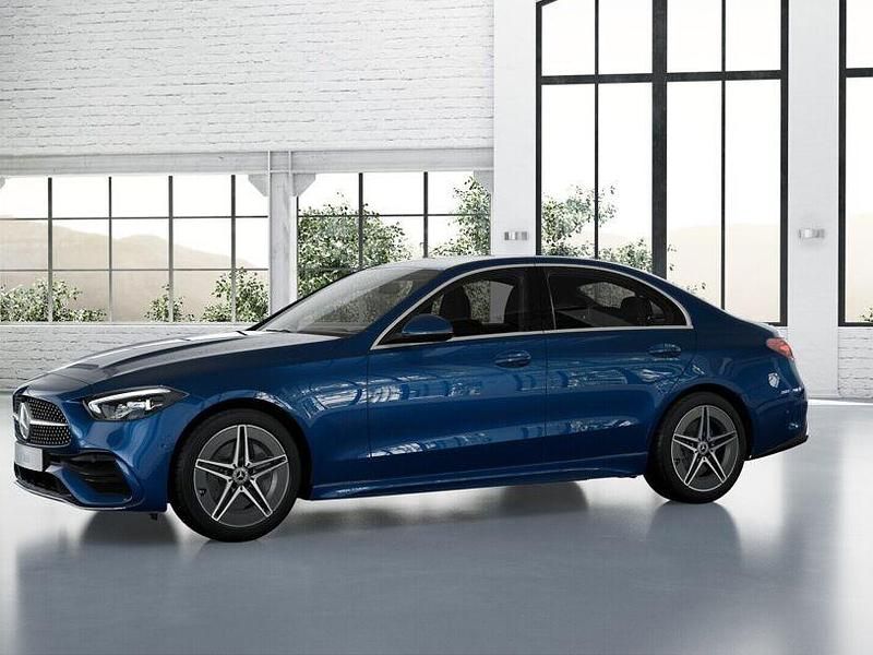 Second-hand Mercedes C180 AMG 2023 Albastru Berlinǎ