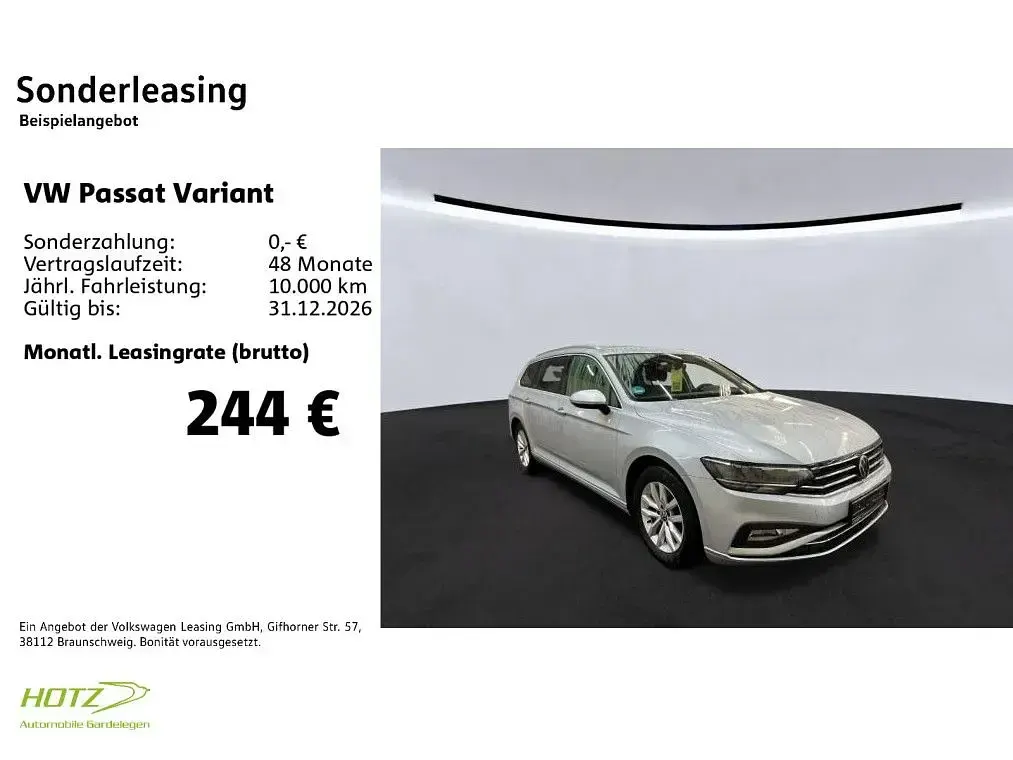 Gebraucht VW Passat Business 150 PS (110 kW) 2023 Scale silver metallic Kombi
