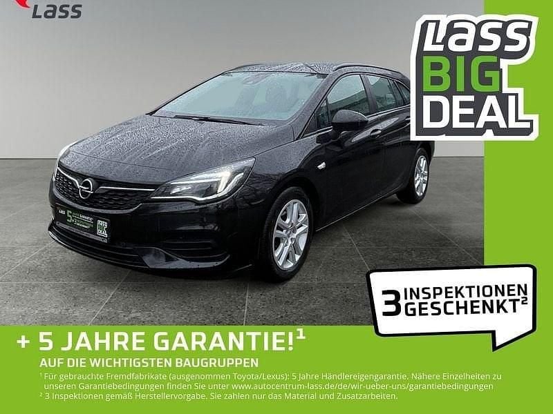 Gebraucht Opel Astra Edition 122 PS (89 kW) 2020 Schwarz Kombi