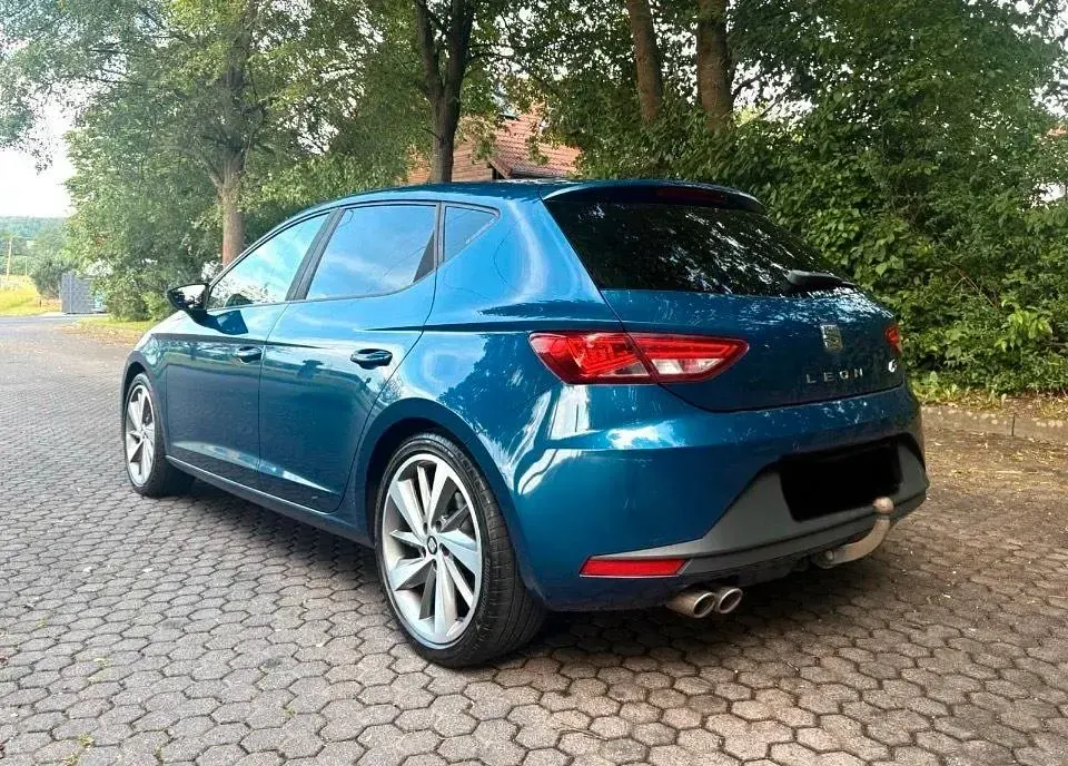 Gebraucht Seat Leon FR 184 PS (135 kW) 2015 Blau Kleinwagen