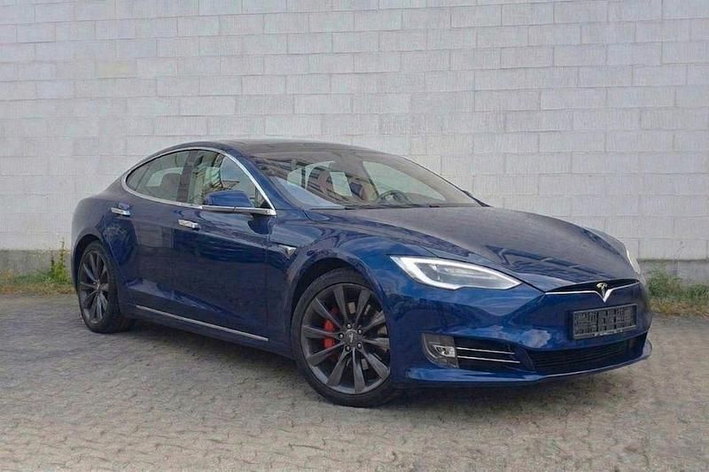 Gebraucht Tesla Model S 559 kW (761 PS) 2019 Blau Kleinwagen