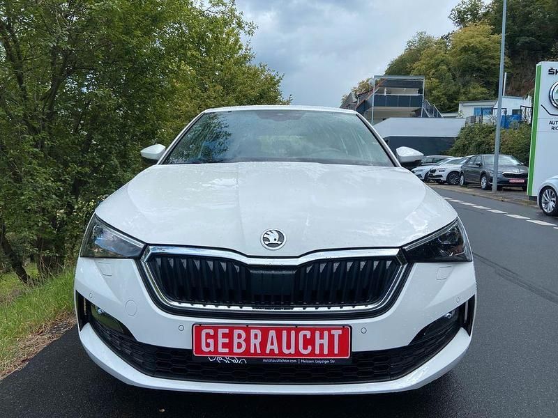 Gebraucht Skoda Scala Style 110 PS (80 kW) 2022 Weiß Kleinwagen