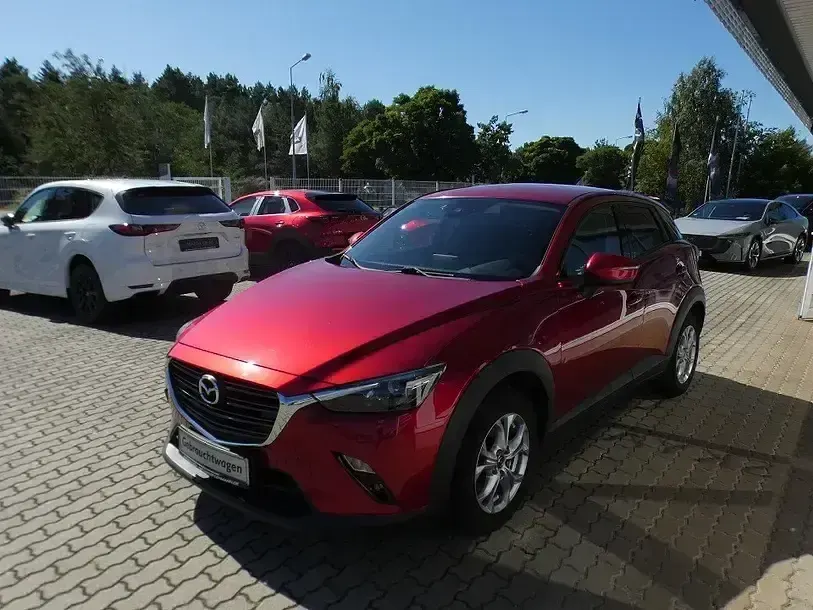 Używany Mazda CX-3 Exclusive 121 KM (88 kW) 2018 Czerwony SUV