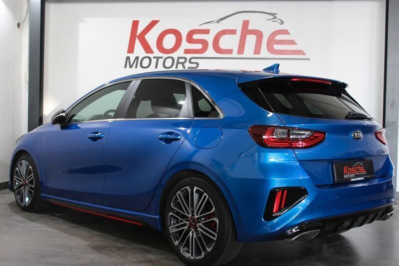 Gebraucht Kia Ceed GT 204 PS (150 kW) 2019 (b3l) blue flame met. Limousine