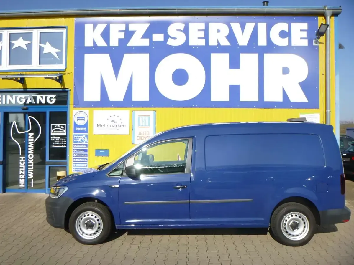 Gebraucht VW Caddy Maxi 102 PS (75 kW) 2020 Blau Van / Kleinbus