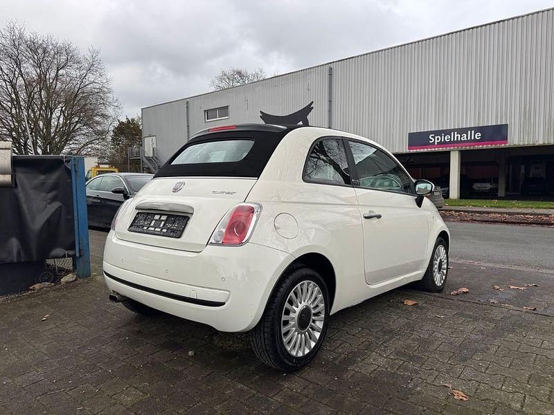 Gebraucht Fiat 500 86 PS (63 kW) 2011 Weiß Cabrio