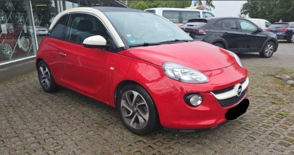 Fire red (uni) Gebraucht 2018 Opel Adam Open Air Kleinwagen | 10.480 € (Fairer Preis) - Bild 1/4