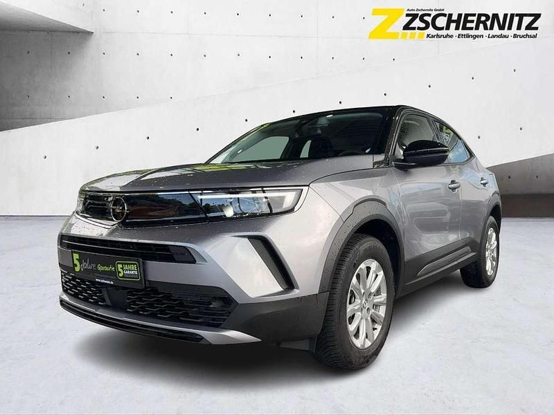 Kontrast grau/quarz silber Gebraucht 2021 Opel Mokka Edition SUV | 18.760 € (Fairer Preis) - Bild 1/4