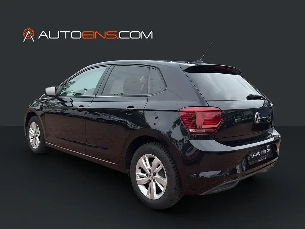 Gebraucht VW Polo Comfortline 95 PS (69 kW) 2019 Schwarz Kleinwagen