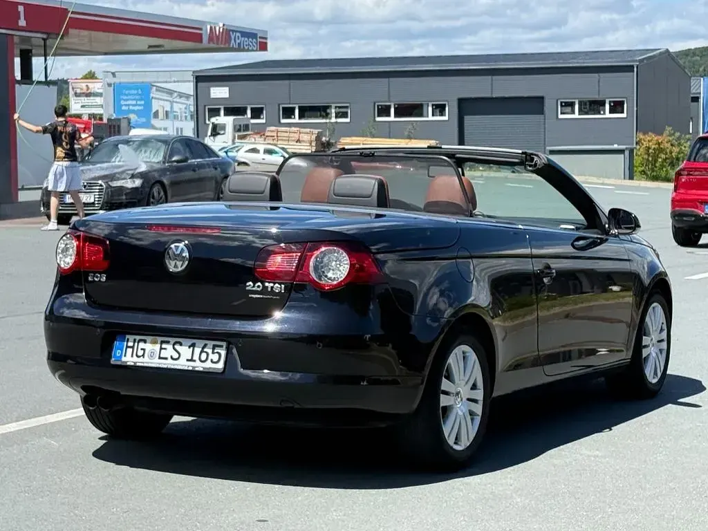 Gebraucht VW Eos 200 PS (147 kW) 2008 Schwarz Cabrio