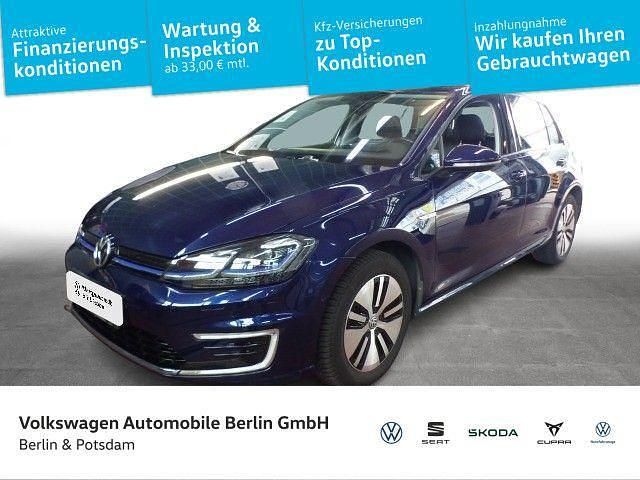 Blau Gebraucht 2019 VW e-Golf Kleinwagen | 15.330 € (Fairer Preis) - Bild 1/4