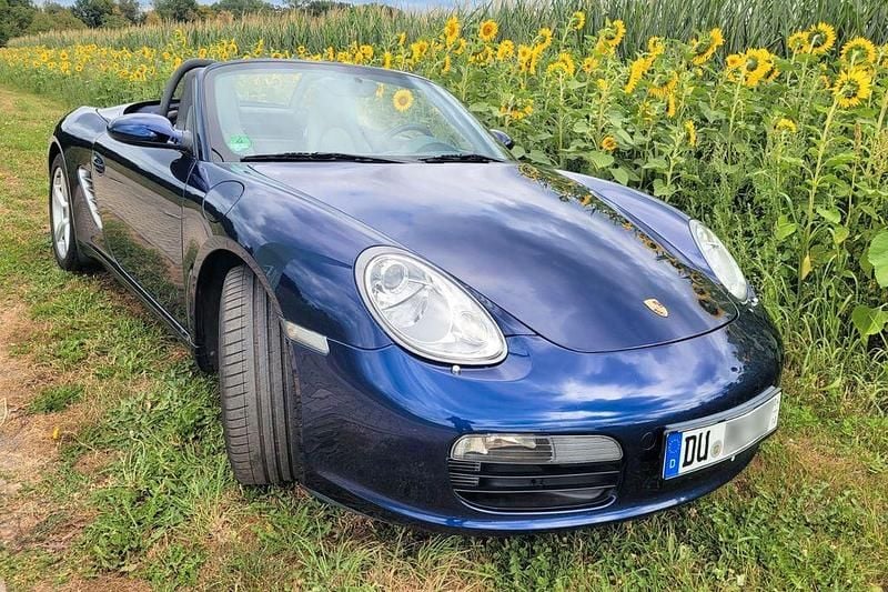 Gebraucht Porsche Boxster 239 PS (175 kW) 2005 Blau Cabrio