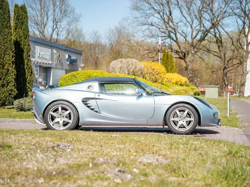 Gebraucht Lotus Elise 122 PS (89 kW) 2001 Ice blue Cabrio