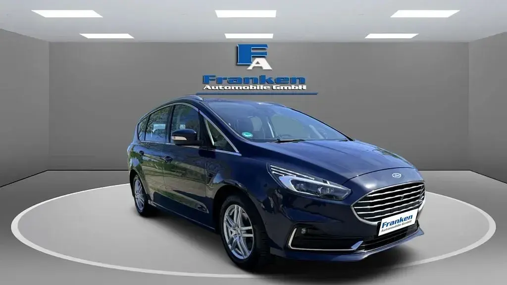 Gebraucht Ford S-MAX Titanium 150 PS (110 kW) 2021 Blau Van / Kleinbus