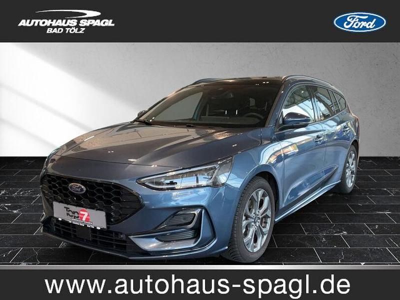 Chromablau (blau) Gebraucht 2023 Ford Focus ST-Line Kombi | 25.400 € (Fairer Preis) - Bild 1/4