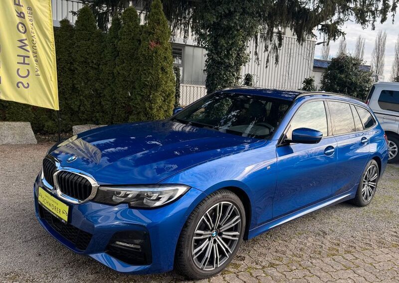Blau Gebraucht 2021 BMW 320 M Sport Limousine | 34.750 € (Guter Preis) - Bild 1/4