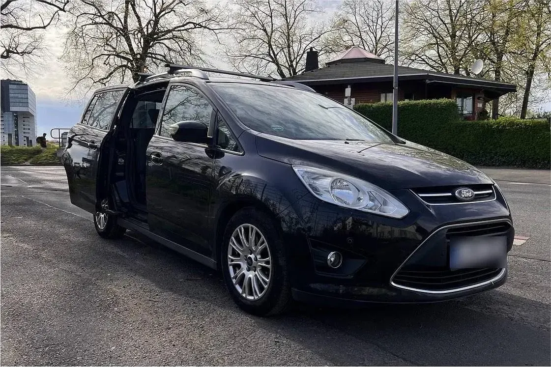 Gebraucht Ford Grand C-Max 140 PS (102 kW) 2011 Blau Van / Kleinbus