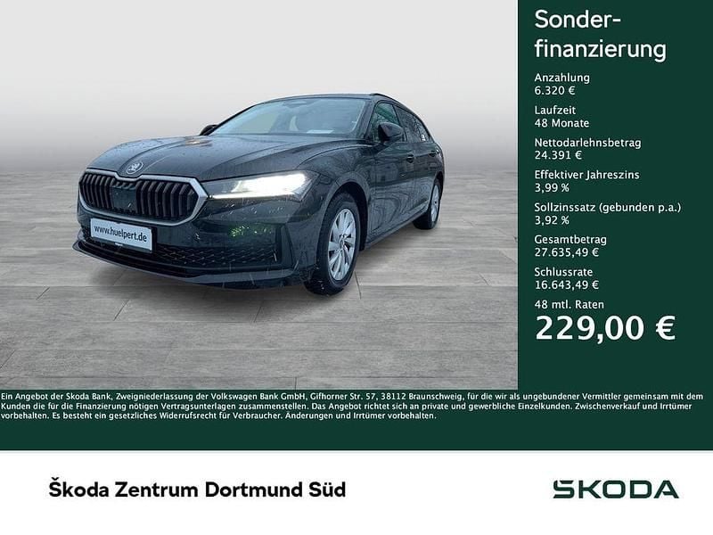 Schwarz Gebraucht 2025 Skoda Superb Kombi | 30.711 € (Superpreis) - Bild 1/4