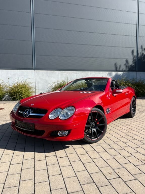 Rot Gebraucht 2006 Mercedes SL500 Cabrio | 19.900 € (Guter Preis) - Bild 1/4
