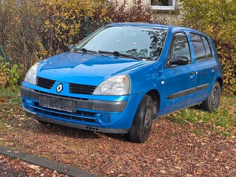 Gebraucht Renault Clio II Authentique 75 PS (55 kW) 2004 Blau Limousine