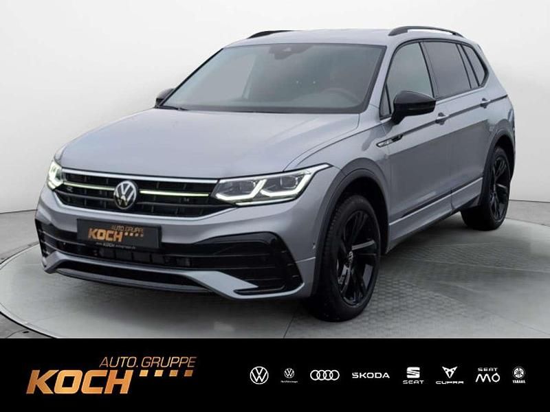 Pyritsilber metallic Gebraucht 2025 VW Tiguan Allspace R-line SUV | 48.990 € (Teuer) - Bild 1/4