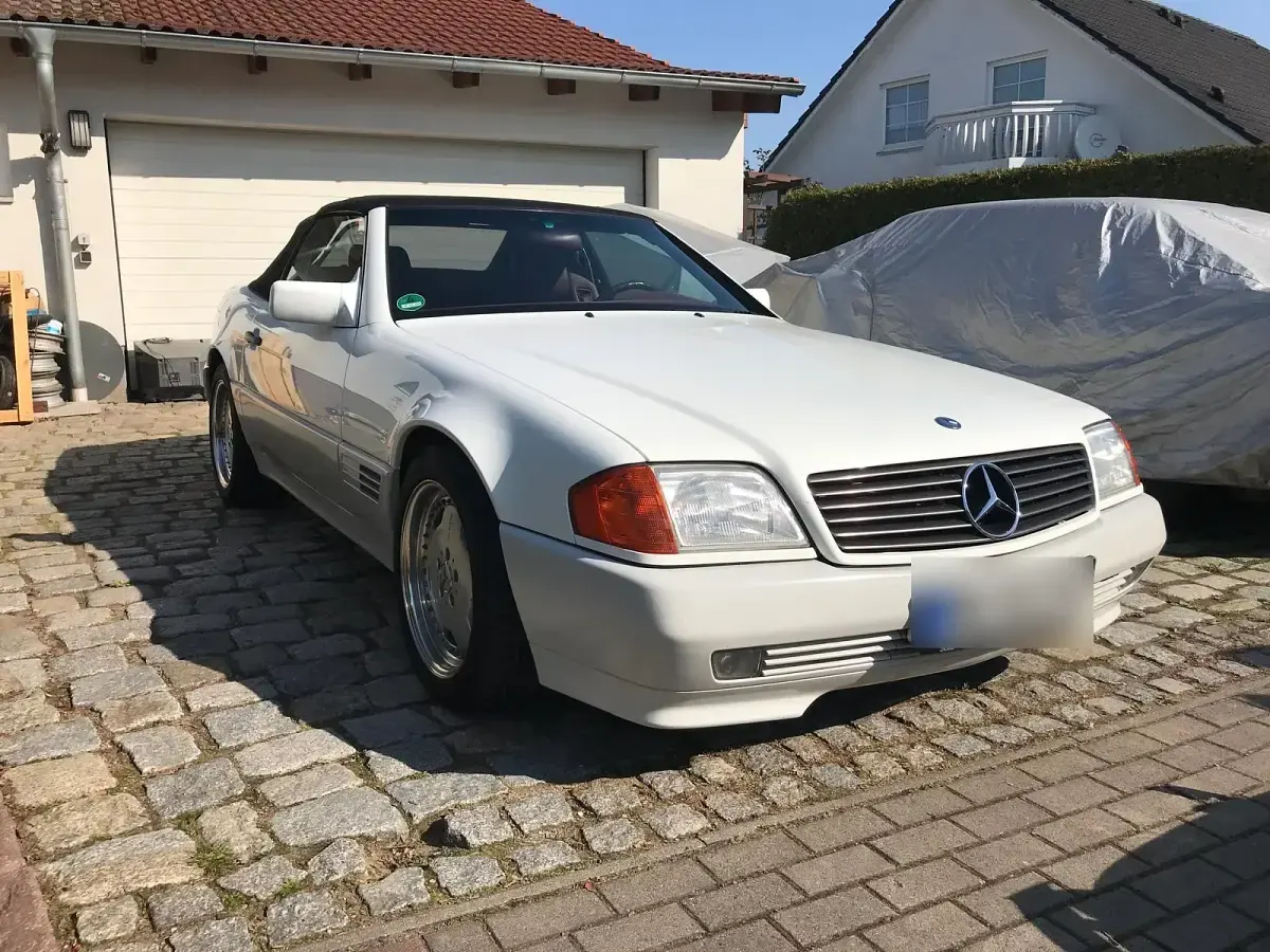 Second-hand Mercedes SL320 231 CP (169 kW) 1992 Alb Cabrio