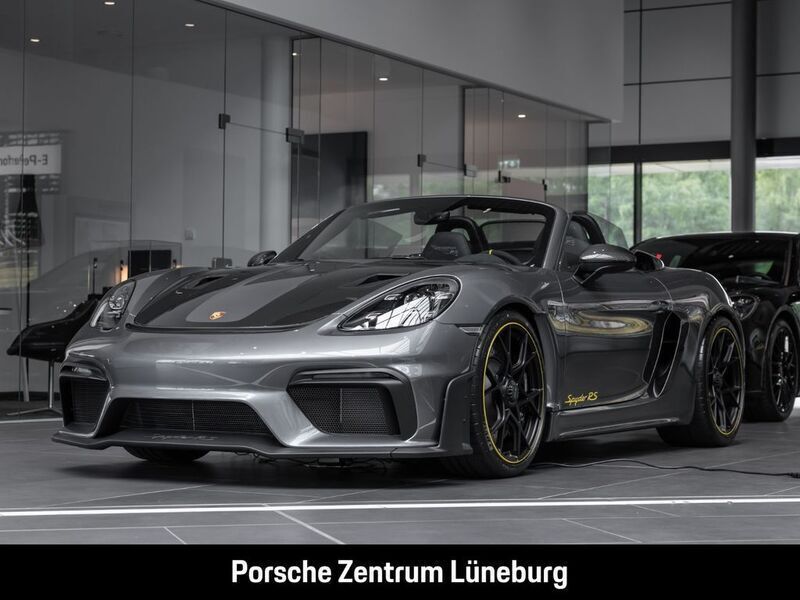 Vanadiumgraumetallic Neu 2025 Porsche 718 Spyder Sport Cabrio | 188.819 € (Fairer Preis) - Bild 1/4