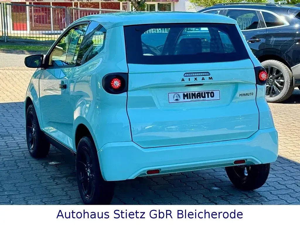 Neu Aixam Minauto 2026 Grün Kleinwagen