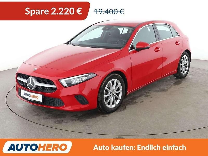 Gebraucht Mercedes A200 163 PS (119 kW) 2019 Rot Limousine