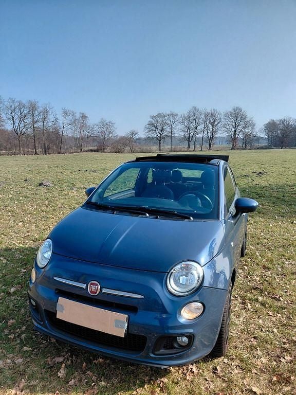 Second-hand Fiat 500C S 69 CP (50 kW) 2014 Albastru Cabrio