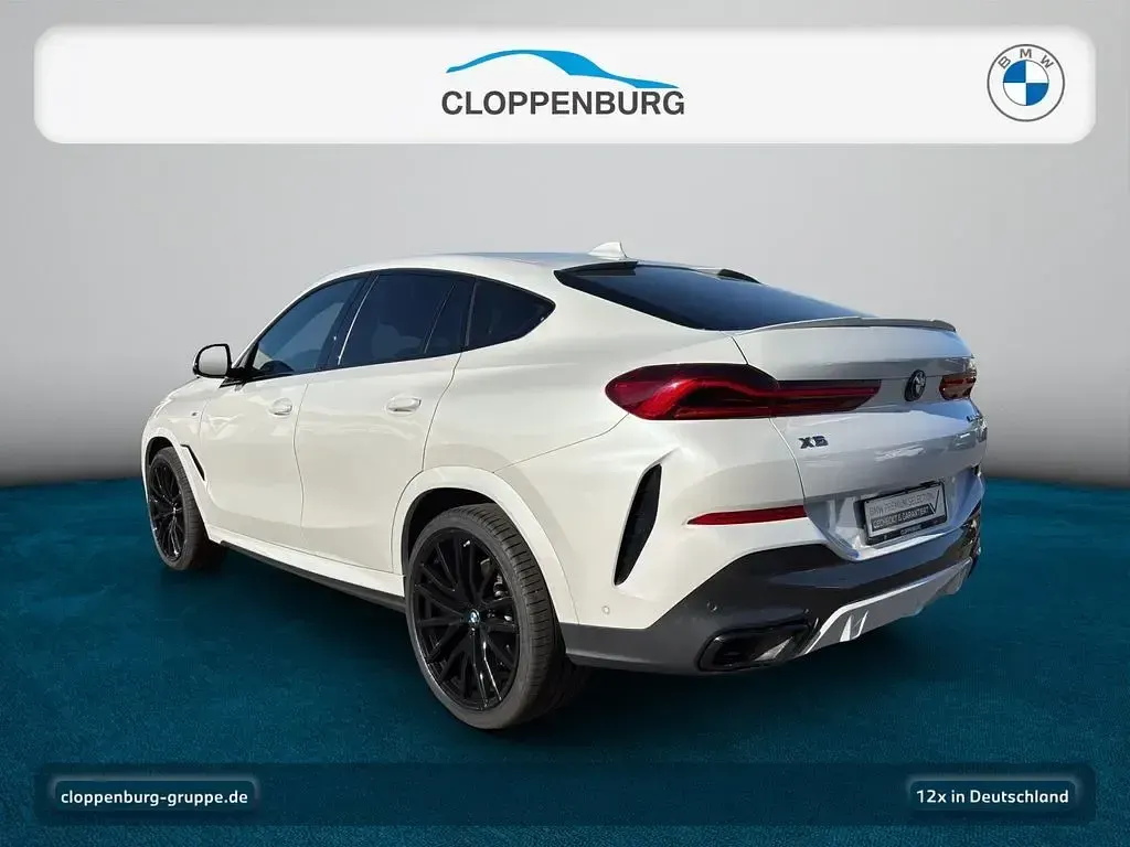 Gebraucht BMW X6 M50 Performance 530 PS (389 kW) 2022 Weiß SUV