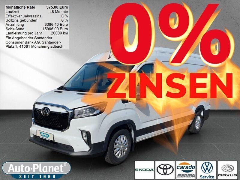 Weiß Gebraucht 2022 Maxus eDeliver 9 Van | 34.990 € (Etwas zu teuer) - Bild 1/3