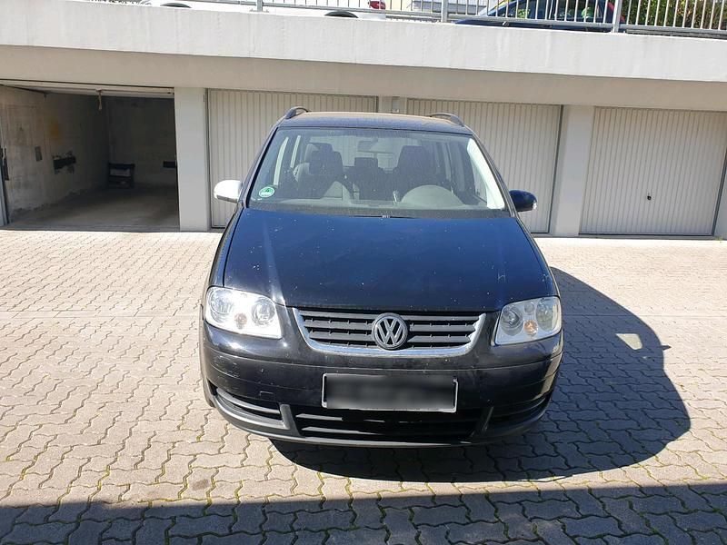 Schwarz Gebraucht 2005 VW Touran Van / Kleinbus | 1.499 € (Superpreis) - Bild 1/4