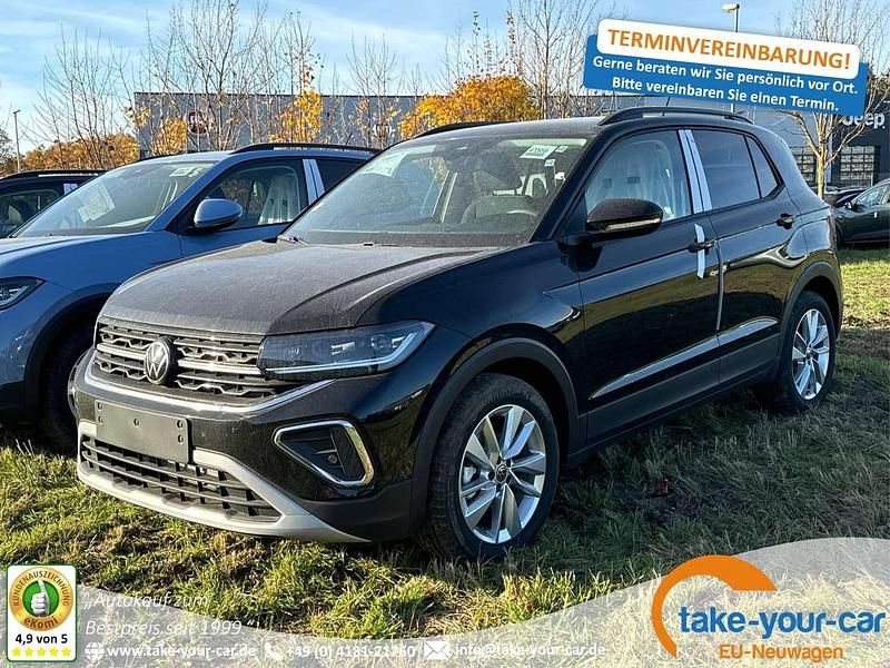 Deep black perleffekt Neu 2025 VW T-Cross Life SUV | 25.430 € (Superpreis) - Bild 1/4