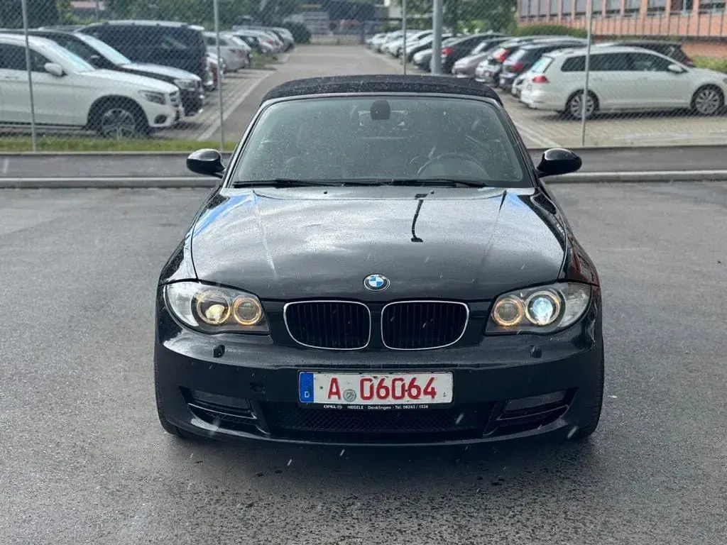 Gebraucht BMW 120 Cabriolet Efficient Dynamics 177 PS (130 kW) 2008 Schwarz Cabrio