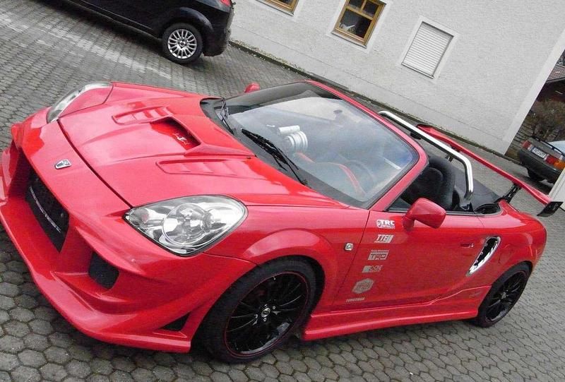 Gebraucht Toyota MR2 140 PS (102 kW) 2002 Rot Cabrio