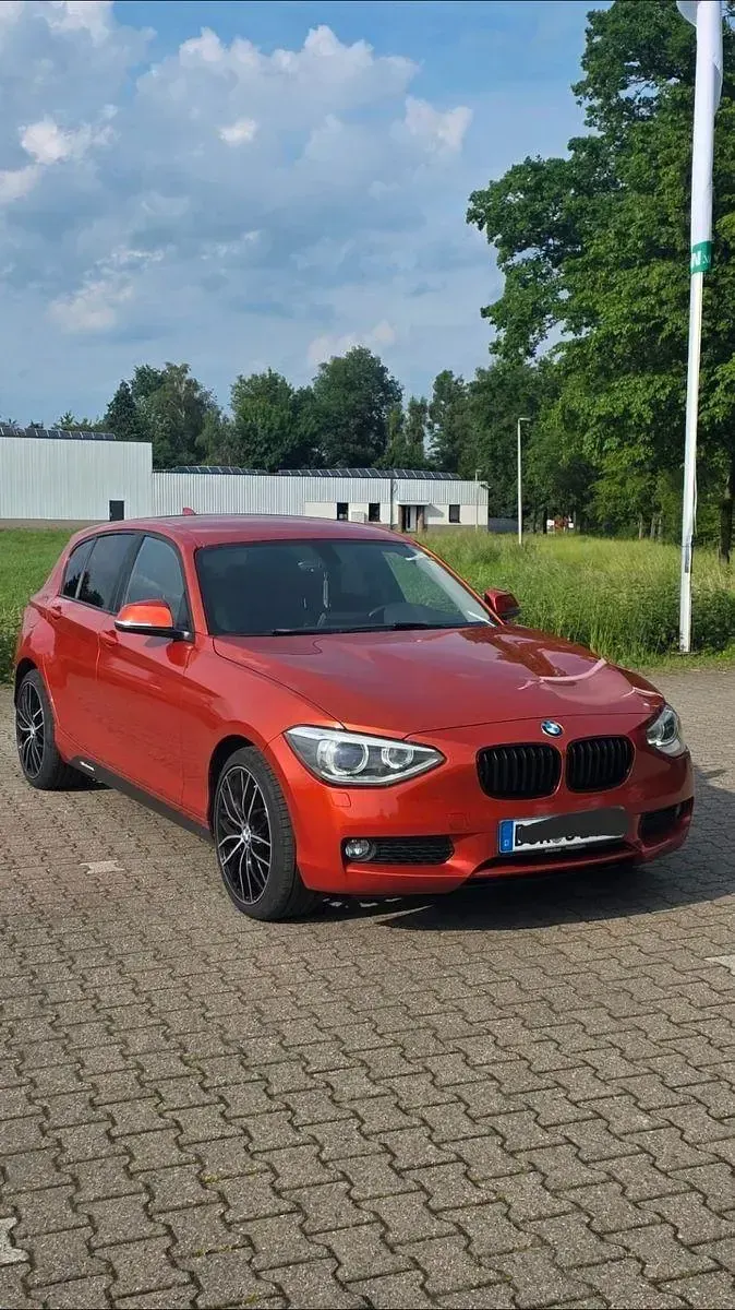 Gebraucht BMW 116 136 PS (100 kW) 2014 Orange Kleinwagen