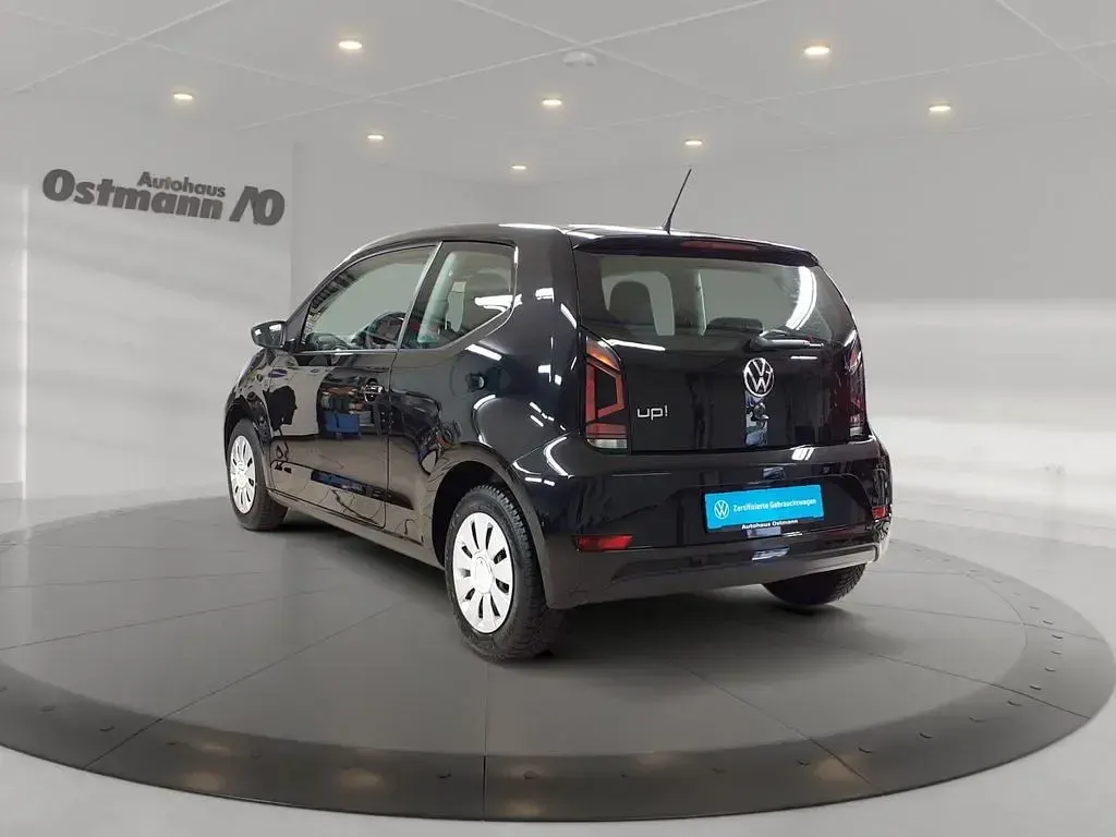 Gebraucht VW up! 65 PS (47 kW) 2021 Deep black perleffekt Kleinwagen