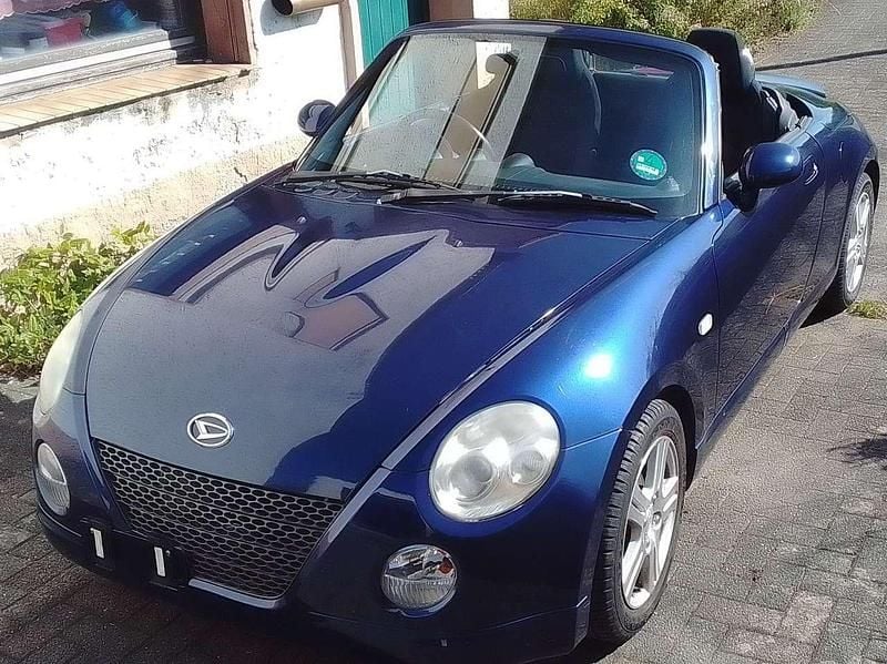 Blau Gebraucht 2004 Daihatsu Copen Cabrio | 4.500 € - Bild 1/4