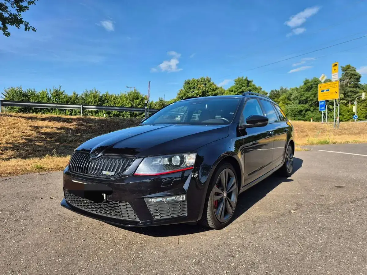 Gebraucht Skoda Octavia RS 184 PS (135 kW) 2015 Schwarz Kombi