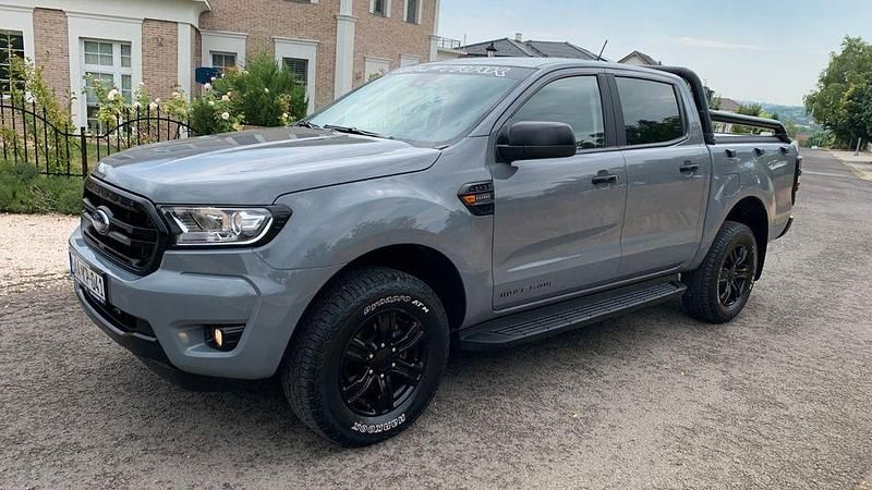 Grau Gebraucht 2023 Ford Ranger Wolftrak Abholung | 27.990 € (Guter Preis) - Bild 1/4