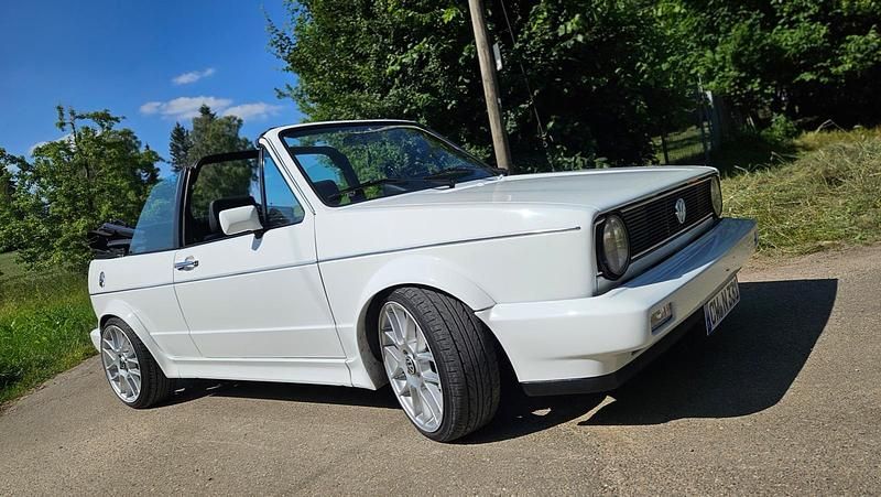 Gebraucht VW Golf Cabriolet 129 PS (94 kW) 1993 Weiß Cabrio