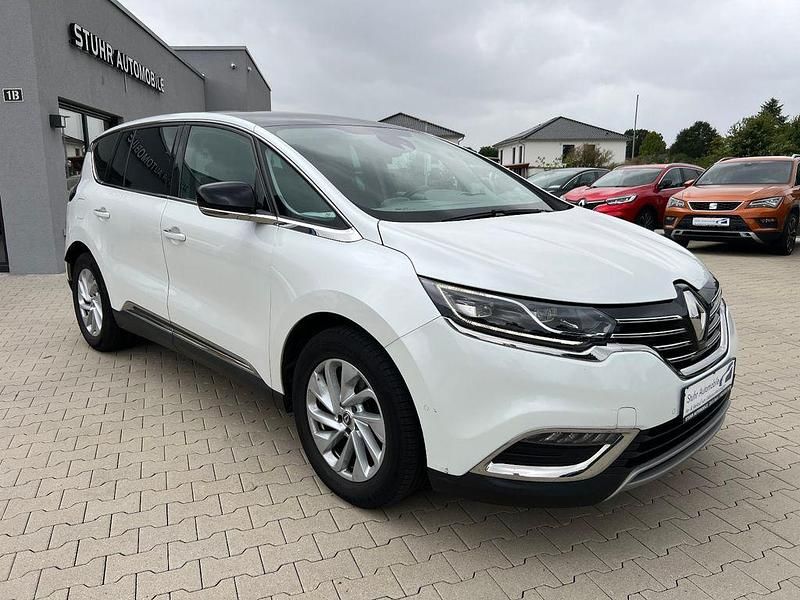 Gebraucht Renault Espace Intens 160 PS (117 kW) 2017 Weiß Van / Kleinbus